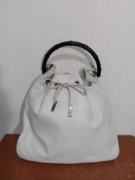 義大利製 GUCCI 竹節 真皮 古著 口金包 零錢包 皮夾 短夾 歷史價格詳細信息