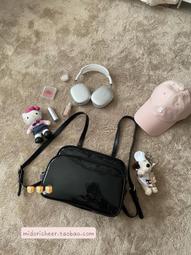 IAC原創 美式校園牛仔帆布保齡球包韓國大學生上課手提單肩託特包 歷史價格詳細信息