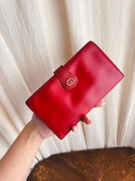 Gucci紅色金標羊毛貝雷帽，全新 頭圍58cm，秋冬氛圍感拉滿，現貨好 歷史價格詳細信息