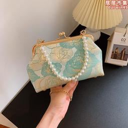 珍珠晚宴包 鏈條包-精美宴會水鑽時尚女手拿包3色71as39[獨家進口][米蘭精品] 歷史價格詳細信息