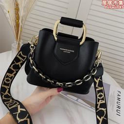 水桶包 通勤包 手提包卡帝樂鱷魚包包2021新款潮時尚手提水桶包百搭大容量單肩斜挎女包 歷史價格詳細信息