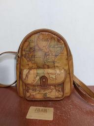 義大利製 Alviero Martini 地圖包 稀有絕版 台灣地圖 古著 側背包 歷史價格詳細信息