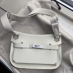 純手工蠟線真皮女包進口牛皮哈贊包馬蹄包單肩斜挎手提百搭琳迪包 歷史價格詳細信息