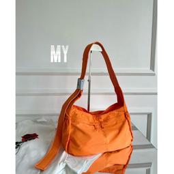 MY包包女新款時尚百搭腋下包休閒牛津布斜挎包質感單肩手提包小眾 歷史價格詳細信息