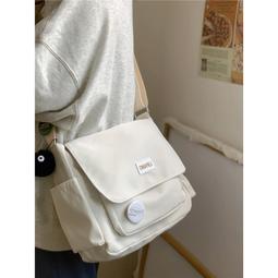 ins大學生斜背包 上課休閒背包 斜背差包 日系包包女 原宿復古郵差包男腰包 日韓側背包 拉鍊側背包 郵差包日韓手提-滿599免運 歷史價格詳細信息