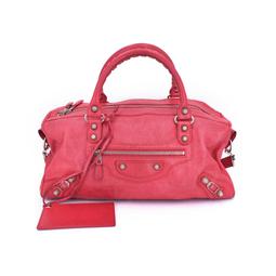 二手-Balenciaga nano金扣深灰色經典款機車包-專櫃真品 歷史價格詳細信息