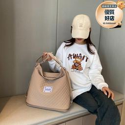 大容量菱格版本代購19bag手提包小香風斜背包繡線頂級斜挎同款歐陽娜娜鏈條包羊皮品質-時尚箱包 歷史價格詳細信息