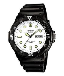 【CASIO 卡西歐】潛水風DIVER LOOK系列 白色數字 MRW-200H-1B  現代鐘錶 歷史價格詳細信息