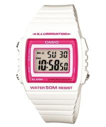 CASIO手錶專賣全新公司附發票10年電力 數字錶款W-96H  防水50米 歷史價格詳細信息