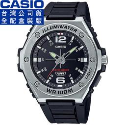 【CASIO 卡西歐】MWA-100H 重機械 工業風 遊艇輪盤指針 粗曠型男穿搭配件 運動型 防水 金屬圈 指針錶 手錶 歷史價格詳細信息