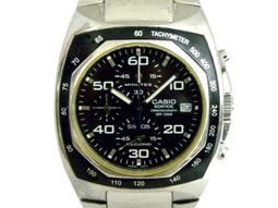 【CASIO 卡西歐】EDIFICE 時尚三眼運動手錶-藍x黑EFS-S550PB-1A_50mm 歷史價格詳細信息