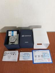 CASIO EDIFICE 輕薄系列 運動風三眼計時碼錶(EFR-S572GS-1A)-粉紅金x49mm 歷史價格詳細信息