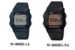 【CASIO】W-800H-1A 10年電力經典造型電子錶/防水100M/男女通用/36mm【第一鐘錶】 歷史價格詳細信息