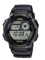 【CASIO】10年電力世界城市野外風格膠帶電子錶-灰框(AE-1000W-1B)正版宏崑公司貨 歷史價格詳細信息