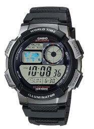 【CASIO】10年電力世界城市野外風格膠帶電子錶-灰框(AE-1000W-1B)正版宏崑公司貨 歷史價格詳細信息