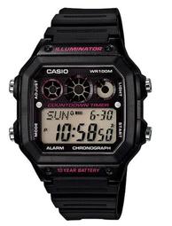 CASIO 10年電力數位腕錶 AE-1300WH-1A2 歷史價格詳細信息