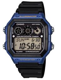 CASIO 10年電力數位腕錶 AE-1300WH-1A2 歷史價格詳細信息