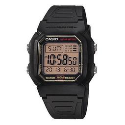 CASIO十年電池 電子錶 百米防水大字幕 當兵耐操必備 學生 海上運動錶 台灣卡西歐公司貨【↘超低價】W-800H 歷史價格詳細信息