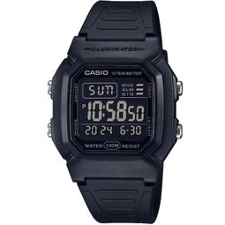 【CASIO 卡西歐】W-800H-1B(100米防水 休閒運動 大顯示面) 歷史價格詳細信息