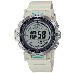 CASIO 卡西歐 PROTREK 戶外多功能太陽能電波手錶 登山錶 氣壓高度溫度(PRW-35Y-2) 歷史價格詳細信息