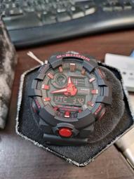 G-SHOCK / GA-700BNR-1A / 卡西歐 CASIO [ 官方直營 ] 經典黑火焰紅配色 歷史價格詳細信息