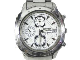 [專業模型] 對錶 [SEIKO 411800]  SEIKO 精工 光陽50紀念石英對錶[銀色面+日期]時尚錶 歷史價格詳細信息