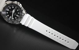 20mm高質感蛇腹式矽膠錶帶替代原廠貨citizen星晨seiko精工diver潛水錶適用sbbn 鮪魚罐頭&sim;深藍色 歷史價格詳細信息