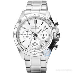 【柒號本舖】SEIKO精工 DAYTONA 三眼計時皮帶錶-深海藍 # SBTR019 歷史價格詳細信息