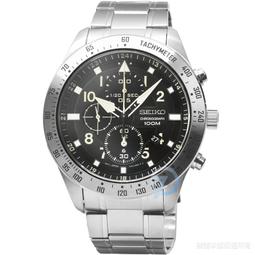 【SEIKO 精工】精工藍寶石三眼計時賽車鋼帶錶 -鐵灰面(SSB455P1) 歷史價格詳細信息