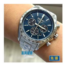 【SEIKO】精工 SBPY169J 太陽能 藍寶石鏡面 鋼錶帶 三眼計時男錶 V175-0FA0SD 黑 42.2mm 歷史價格詳細信息