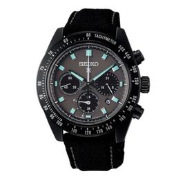 【SEIKO】精工 Prospex 夜視 熊貓錶 SSC917P1 太陽能 鋼錶帶 三眼計時男錶 V192-0AF0SD 黑 歷史價格詳細信息