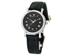 HUANT WATCH 皇督ETA瑞士機芯PP款高級古羅馬黑字面自動上鍊腕錶型號:HPP242G【神梭鐘錶】 歷史價格詳細信息