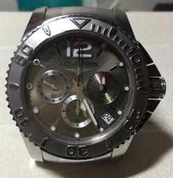 浪琴LONGINES  Hydro Conquest GMT計時碼錶自動上鍊男妝腕錶 型號L3.673.4 歷史價格詳細信息