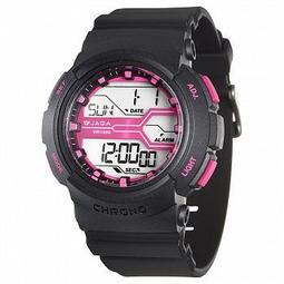 【JAGA 捷卡】活力色系多功能運動電子錶 M-1140-AGG 36mm 現代鐘錶 歷史價格詳細信息