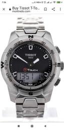 TISSOT T-touch 龍年紀念碳纖維【鈦】限定腕錶 T0134204720101 歷史價格詳細信息