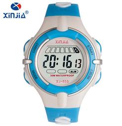 【信佳游泳防水數字電子錶手錶】帥氣鬧鈴、馬錶、報時．多功能冷光夜光錶運動錶．男生學生當兵附錶盒 歷史價格詳細信息
