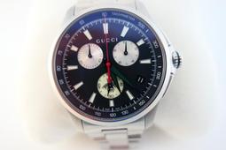 [吉宏精品交流中心]GUCCI 古馳 不鏽鋼 原鑲鑽石 翻面 手環 石英 時尚 女錶 歷史價格詳細信息