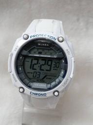 【 幸福媽咪 】 JAGA捷卡 公司貨 防水多功能運動電子錶 M969-AE(黑藍) 歷史價格詳細信息