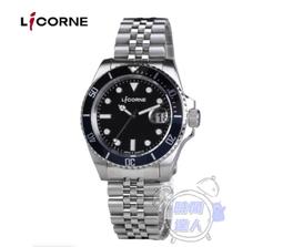 [時間達人]LICORNE 力抗/簡約時尚 超輕 藍寶石水晶面日期 鈦金屬手錶-金色 白面 40mm LT150MK 歷史價格詳細信息