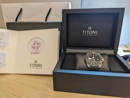 TITONI 梅花錶 炫美時尚之約械錶女錶-珍珠貝x卡其錶帶/33.5mm 23978S-STB-622 歷史價格詳細信息