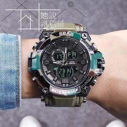 特種兵戰術手錶男生多功能運動防水電子錶成人中學生霸氣機械男錶 歷史價格詳細信息