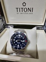 TITONI 梅花錶 炫美時尚之約械錶女錶-珍珠貝x卡其錶帶/33.5mm 23978S-STB-622 歷史價格詳細信息