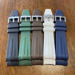 錶帶屋 20mm 圓弧頭PU色線膠錶帶膠帶含安全扣組合代用勞力士黑水鬼綠水鬼 Rolex 16610 daytona 歷史價格詳細信息