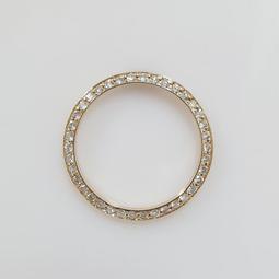 69178 69173女用精鑲天然鑽石錶圈18K金天然鑽石材質 鑽石36顆 每顆約2分 大眾當舖 編號L298 歷史價格詳細信息