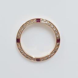 69178 69173女用精鑲天然鑽石錶圈18K金天然鑽石材質 鑽石36顆 每顆約2分 大眾當舖 編號L298 歷史價格詳細信息