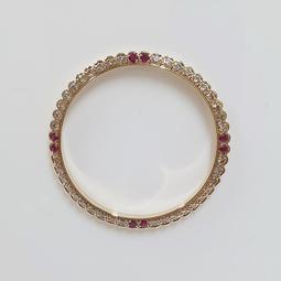 18238 16233男用 精鑲天然鑽石金字塔圈 每顆約2.5分 總重1.54錢 黃K金材質 附店保卡 大眾當舖L549 歷史價格詳細信息