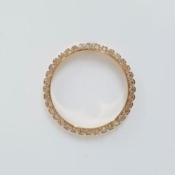 69178 69173女用精鑲天然鑽石錶圈18K金天然鑽石材質 鑽石36顆 每顆約2分 大眾當舖 編號L298 歷史價格詳細信息