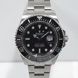 ROLEX勞力士 126600 Sea-Dweller 2018/06卡 單紅海使 MK1面盤 短期數 大眾當舖B076 歷史價格詳細信息