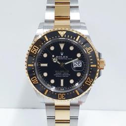 ROLEX勞力士 126600 Sea-Dweller 2018/06卡 單紅海使 MK1面盤 短期數 大眾當舖B076 歷史價格詳細信息