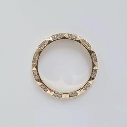 69178 69173女用精鑲天然鑽石錶圈18K金天然鑽石材質 鑽石36顆 每顆約2分 大眾當舖 編號L298 歷史價格詳細信息